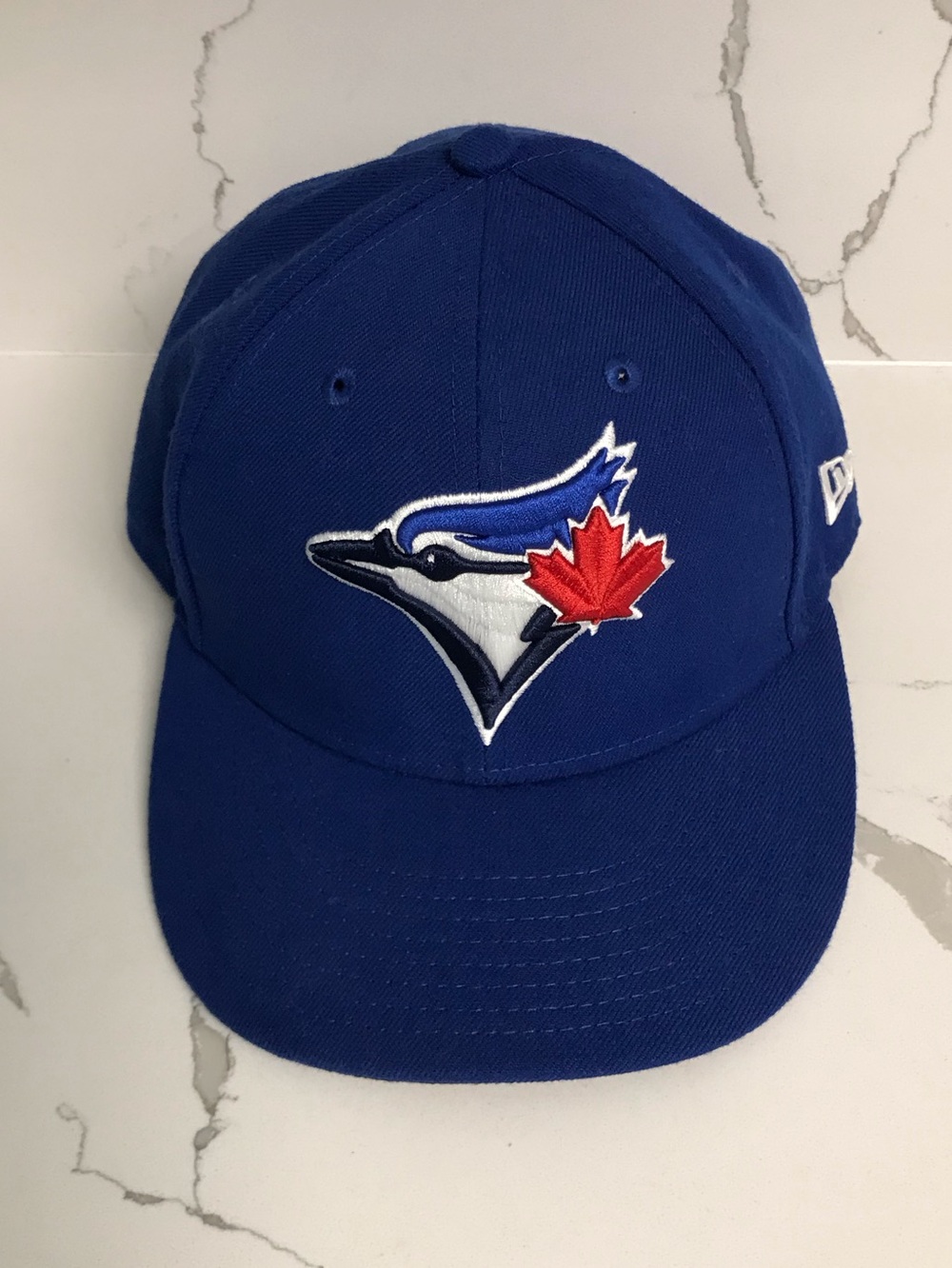 New Era 59 Fifty Toronto Blue Jays Fitted Cap  7 3/8 Blue